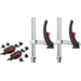 Bessey Aktionsset mit Spannwerkzeugen zum Arbeiten auf dem Tisch MFT-A Spann-Weite (max.):150mm Ausladungs-Maße:80mm Bessey Aktionsset mit Spannwerkzeugen zum Arbeiten auf dem Tisch MFT-A Spann-Weite (max.):150mm Ausladungs-Maße:80mm