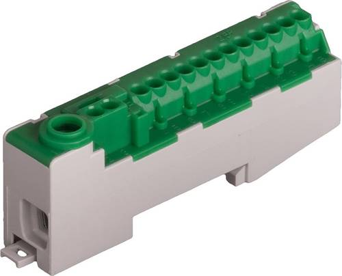 Borne pour tableau électrique 80A 440V – Indice de protection IP20 – Montage sur rail DIN – 2020252 – Pollmann - PE14-S
