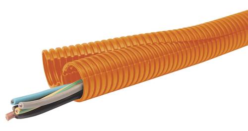 Fränkische Rohrwerke 3840002950 2PPSM-29O2.25 Spiralschlauch Orange 25m