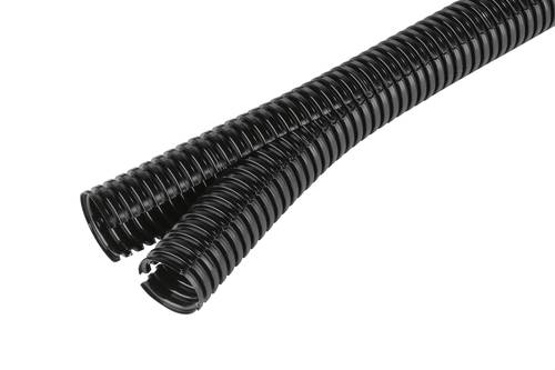 Fränkische Rohrwerke 3700003700 2PPSM-37B.25 Spiralschlauch Schwarz 25m
