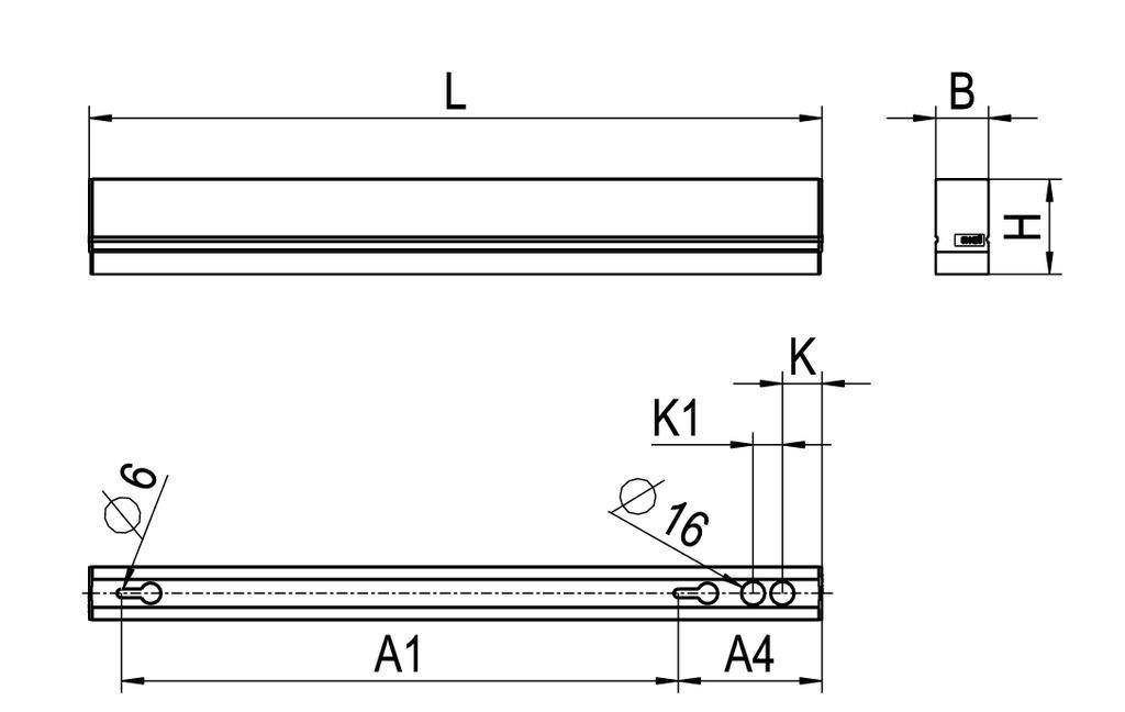 RIDI 522509 LED-Lichtleiste 888.00mm Weiß 1St.