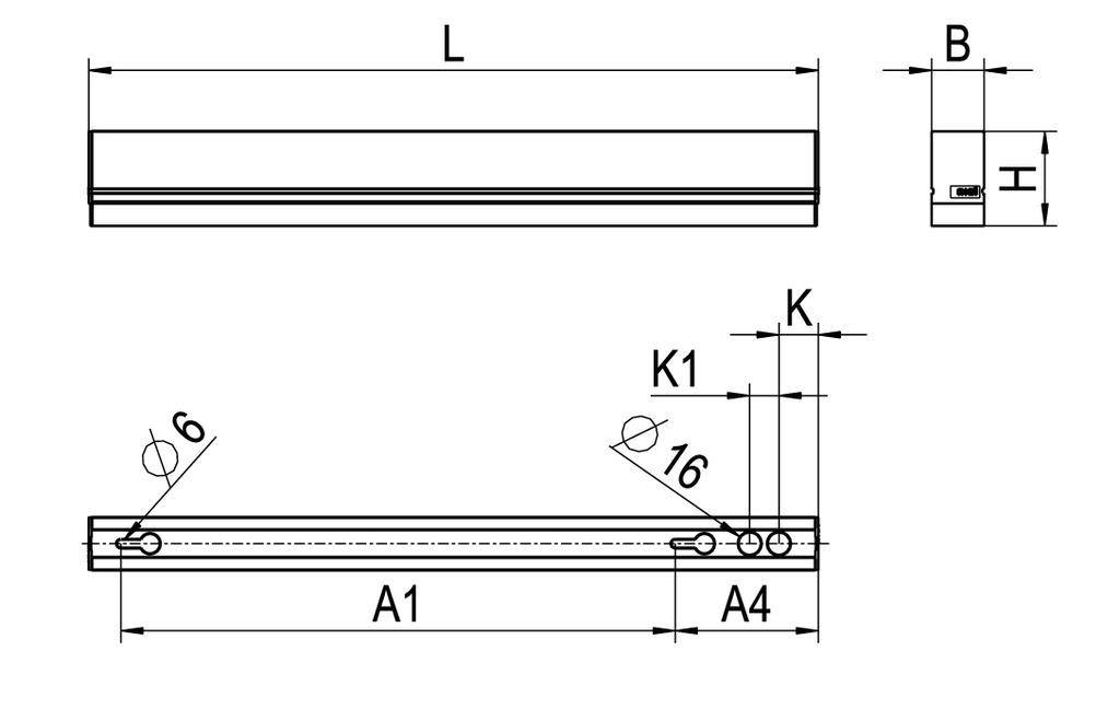 RIDI 522547 LED-Lichtleiste 888.00mm Weiß 1St.