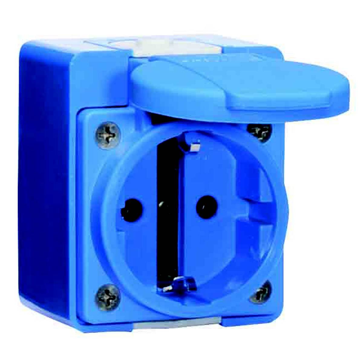 Bals Elektrotechnik 724 Schutzkontakt-Steckdose IP44 Grau