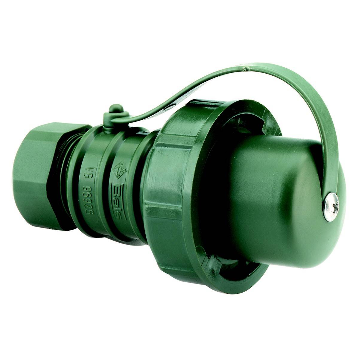 Bals Elektrotechnik 735 Schutzkontaktstecker 250V Schwarz IP68