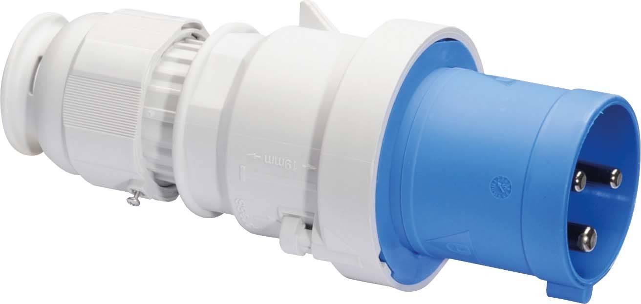 Bals Elektrotechnik 2104 2104 CEE Stecker 63.0A 3polig 230V 1St.