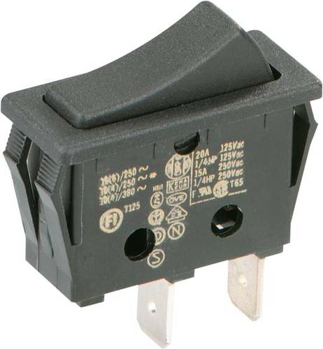 Bachmann 924091 Einbau-Schalter Schwarz