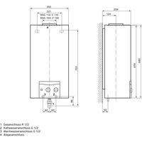 Vaillant MAG 144/1 I E MAG 144/1 I E Durchlauferhitzer A (A+ - F) elektronisch 23kW Vaillant MAG 144/1 I E MAG 144/1 I E Durchlauferhitzer A (A+ - F) elektronisch 23kW