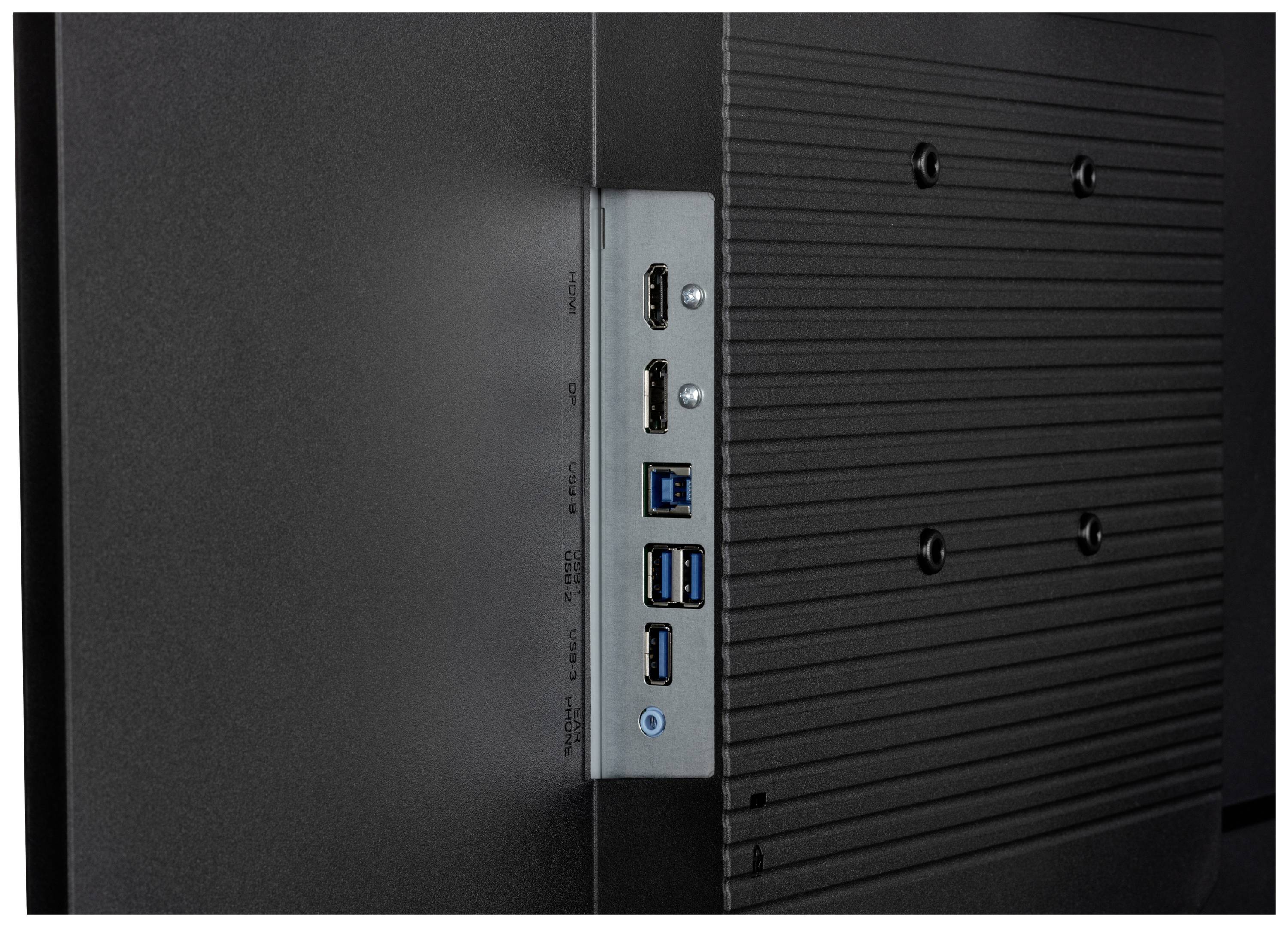 Iiyama ProLite X3270QSU-B1 LED-Monitor EEK E (A - G) 80cm (31.5 Zoll) 2560 x 1440 Pixel 16:9 3 ms HDMI®, DisplayPort, Kopfhörer