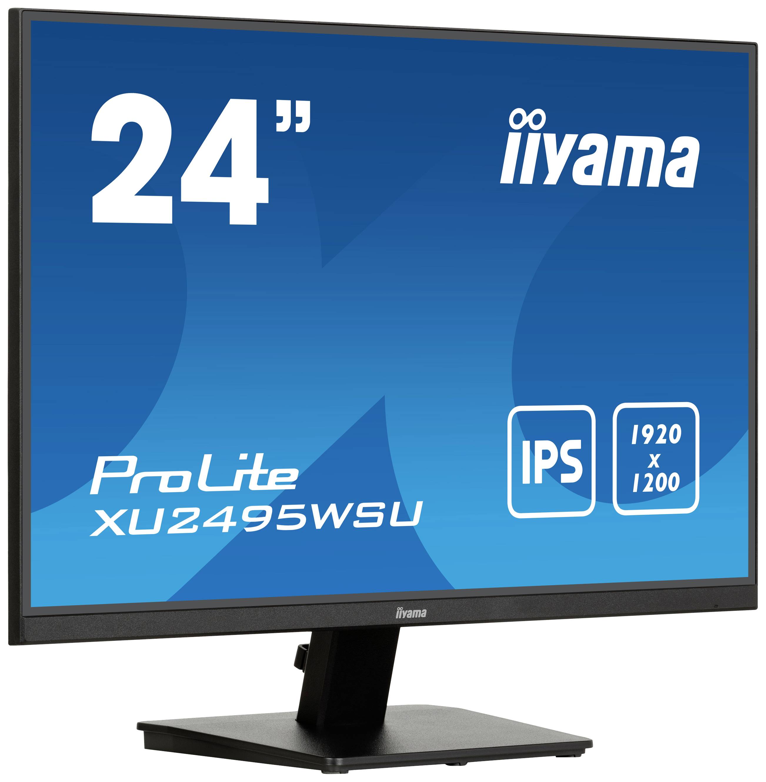 Iiyama ProLite XU2495WSU-B7 LED-Monitor EEK D (A - G) 61.2 cm (24.1 Zoll) 1920 x 1080 Pixel 16:10 4 ms HDMI®, DisplayPort, Kopfhörer (3.5 mm Klinke