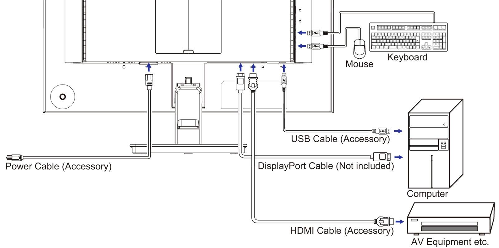 Iiyama ProLite XU2495WSU-B7 LED-Monitor EEK D (A - G) 61.2 cm (24.1 Zoll) 1920 x 1080 Pixel 16:10 4 ms HDMI®, DisplayPort, Kopfhörer (3.5 mm Klinke
