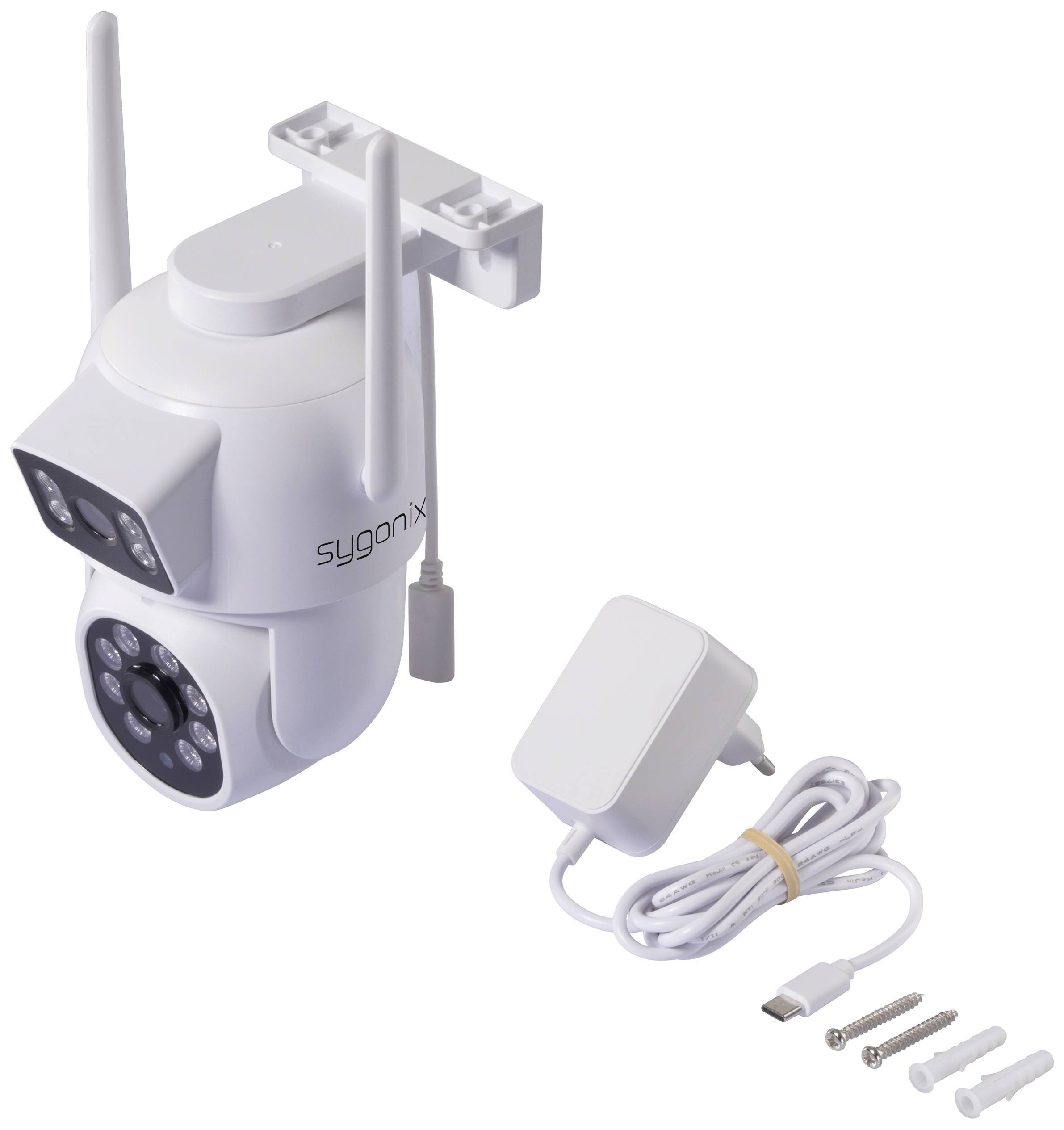Sygonix SY-6271366 WLAN IP Überwachungskamera 1920 x 1080 Pixel