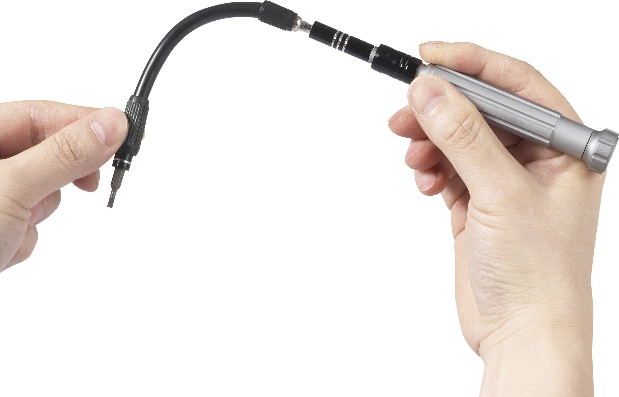 TOOLCRAFT TO-9407052 Bit-Set 150teilig Kreuzschlitz Phillips, Kreuzschlitz Pozidriv, Außen-Sechskant, Sechskant, Tri-Wing