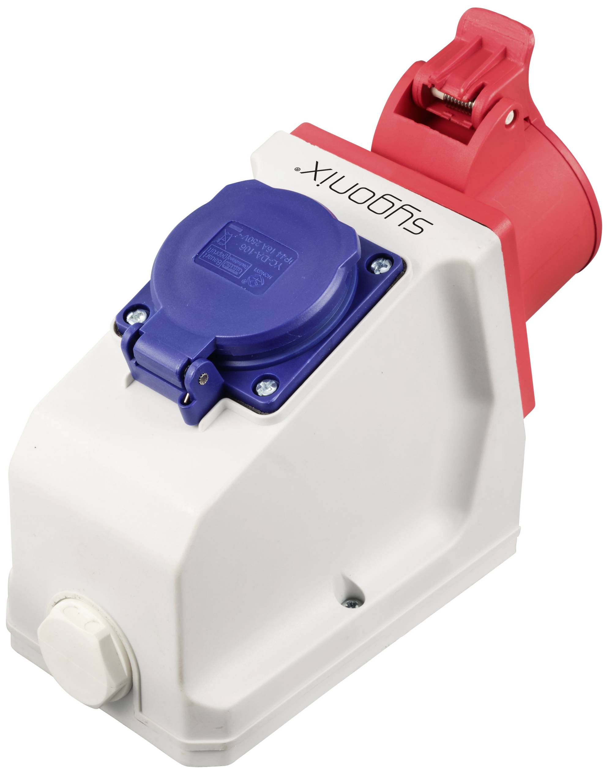 Sygonix SY-6271370 CEE Wandsteckdose 16A 5polig 415 V/AC 1St.