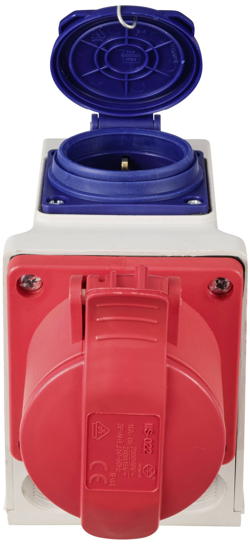 Sygonix SY-6271370 CEE Wandsteckdose 16A 5polig 415 V/AC 1St.