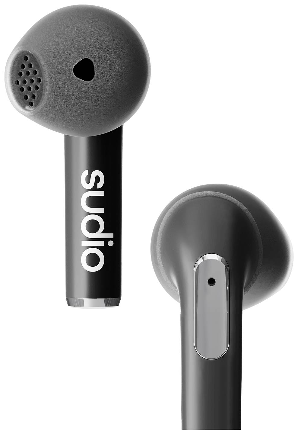 Sudio N2 In Ear Headset Bluetooth® Stereo Schwarz Headset, Ladecase, Touch-Steuerung