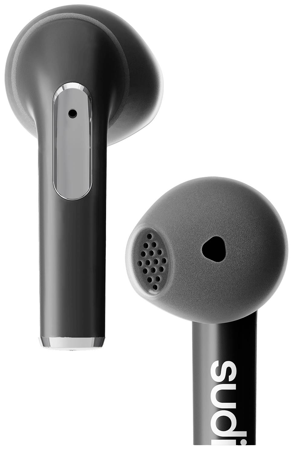Sudio N2 In Ear Headset Bluetooth® Stereo Schwarz Headset, Ladecase, Touch-Steuerung