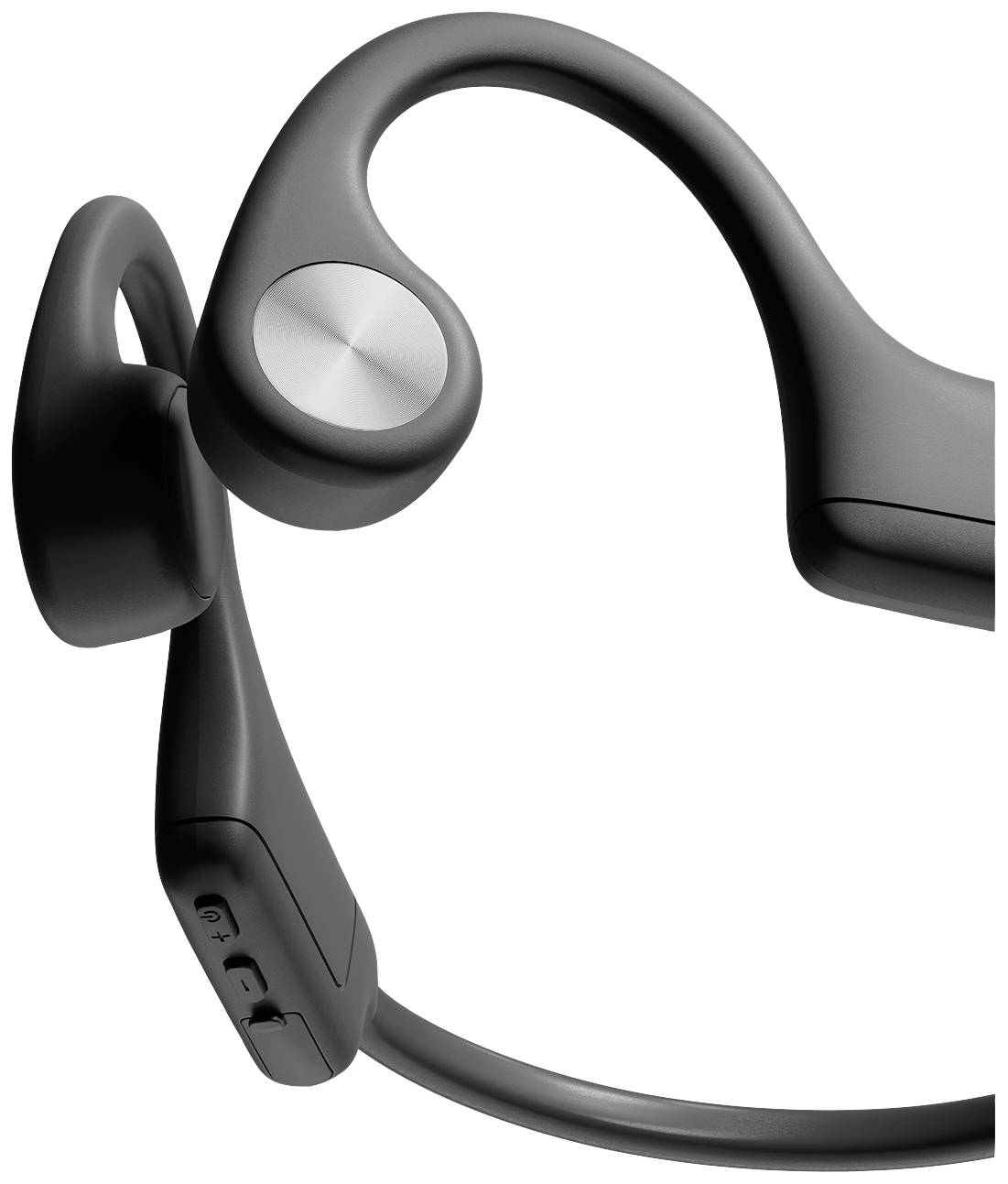 Sudio B2 Ear Free Headset Bluetooth® Stereo Schwarz Headset, Knochenschall-Kopfhörer, Nackenbügel, Ohrbügel Sport
