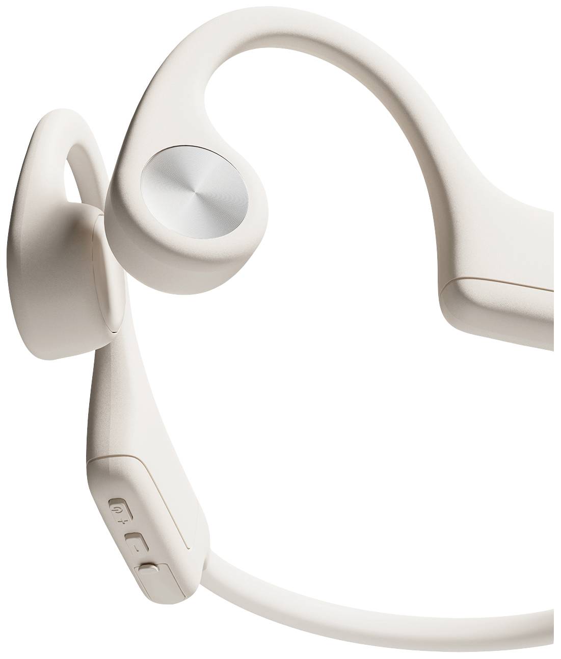 Sudio B2 Ear Free Headset Bluetooth® Stereo Weiß Headset, Knochenschall-Kopfhörer, Nackenbügel, Ohrbügel Sport