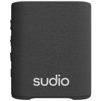 Sudio S2 Bluetooth® Lautsprecher spritzwassergeschützt, tragbar Schwarz Sudio S2 Bluetooth® Lautsprecher spritzwassergeschützt, tragbar Schwarz