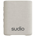 Sudio S2 Bluetooth® Lautsprecher spritzwassergeschützt, tragbar Beige