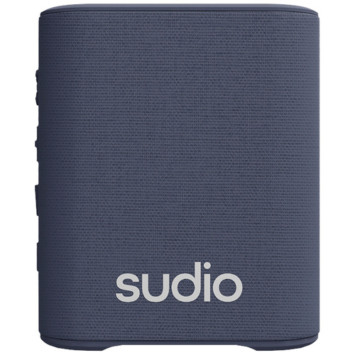 Sudio S2 Bluetooth® Lautsprecher spritzwassergeschützt, tragbar Blau