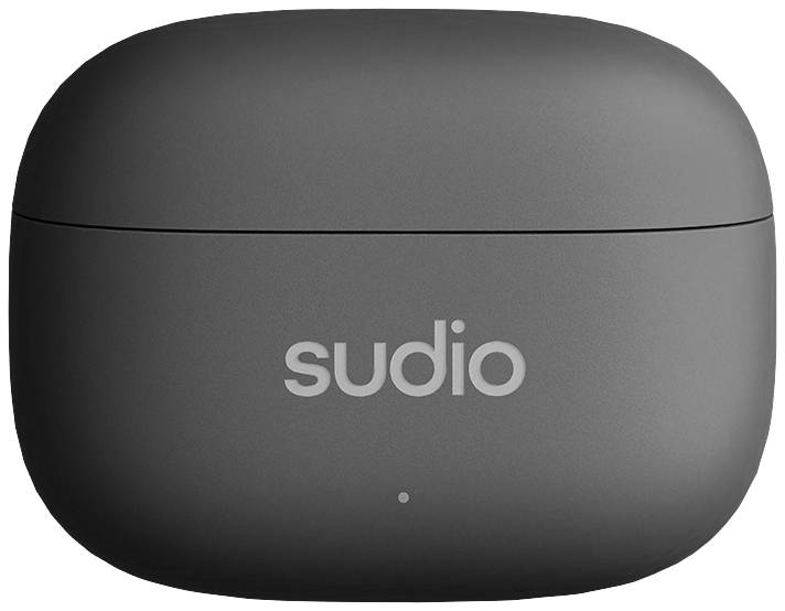 Sudio A1 Pro In Ear Headset Bluetooth® Stereo Schwarz Noise Cancelling Headset, Ladecase, Touch-Steuerung