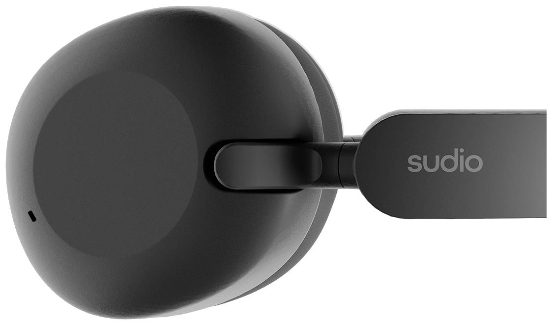 Sudio K2 Over Ear Headset Bluetooth® Stereo Schwarz Noise Cancelling Headset, Touch-Steuerung