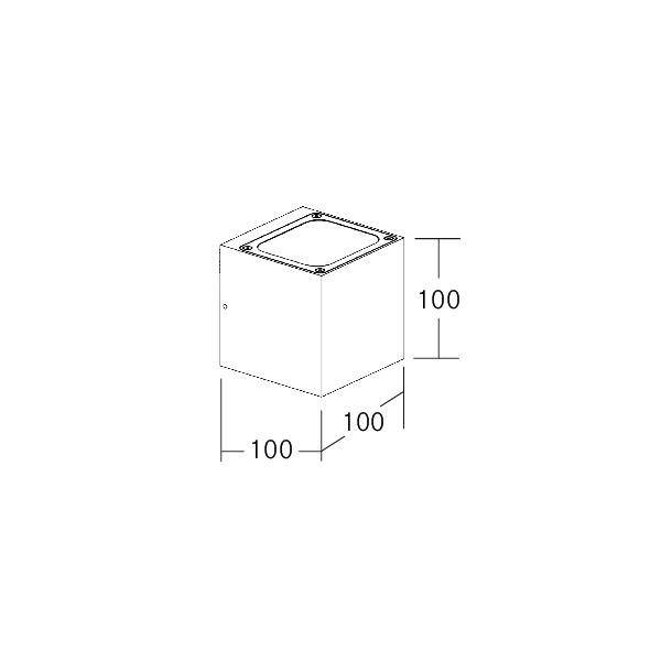 Brumberg 65235103 65235103 LED-Wandleuchte LED Grau