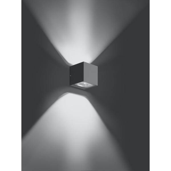 Brumberg 65235103 65235103 LED-Wandleuchte LED Grau