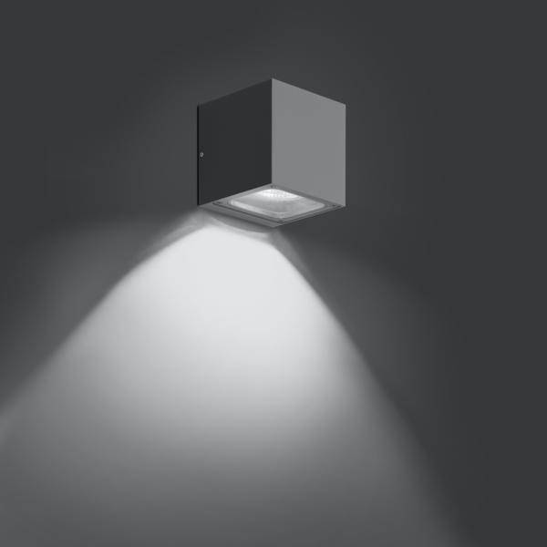 Brumberg 65234103 65234103 LED-Wandleuchte LED Grau