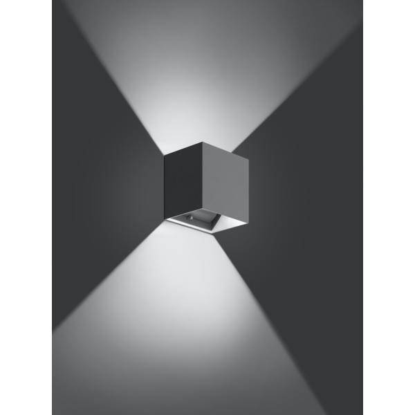 Brumberg 65142103 65142103 LED-Wandleuchte LED Grau