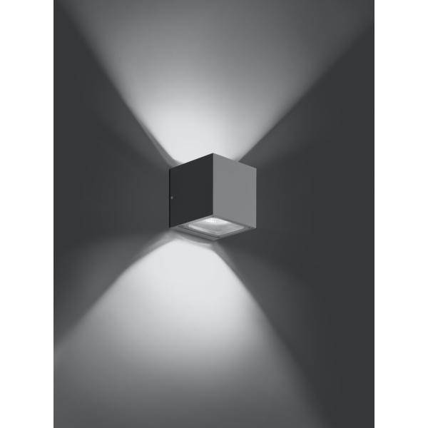 Brumberg 65236103 65236103 LED-Wandleuchte LED Grau