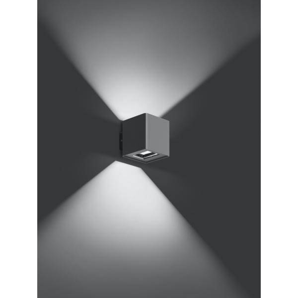 Brumberg 65091103 65091103 LED-Wandleuchte LED Grau