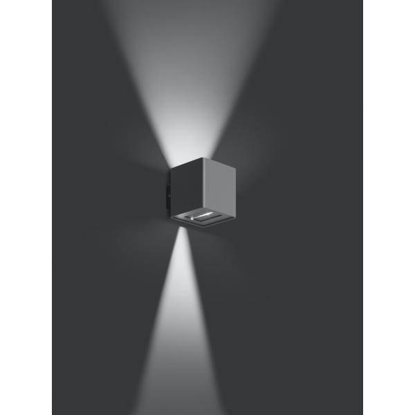 Brumberg 65091103 65091103 LED-Wandleuchte LED Grau