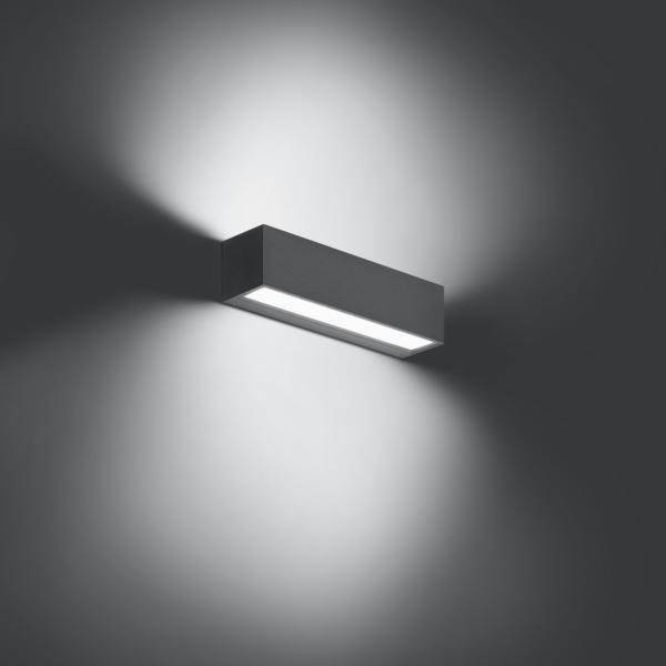 Brumberg 65253103 65253103 LED-Wandleuchte LED Grau