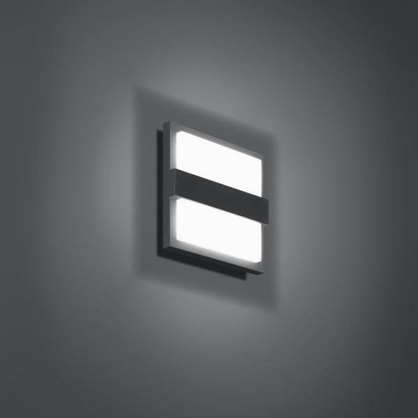 Brumberg 65071103 65071103 LED-Wandleuchte LED Grau