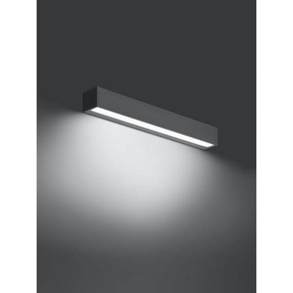 Brumberg 65254103 65254103 LED-Wandleuchte LED Grau