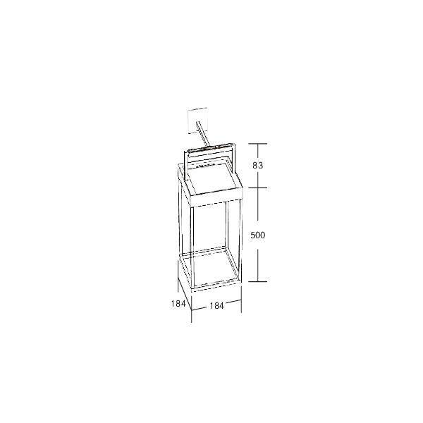 Brumberg 65312103 65312103 Solar-Außenstandleuchte LED LED fest eingebaut 2.2W Schwarz