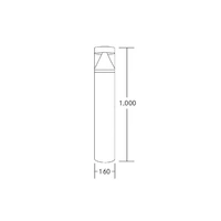 Brumberg 65212103 65212103 LED-Pollerleuchte LED ohne Brumberg 65212103 65212103 LED-Pollerleuchte LED ohne