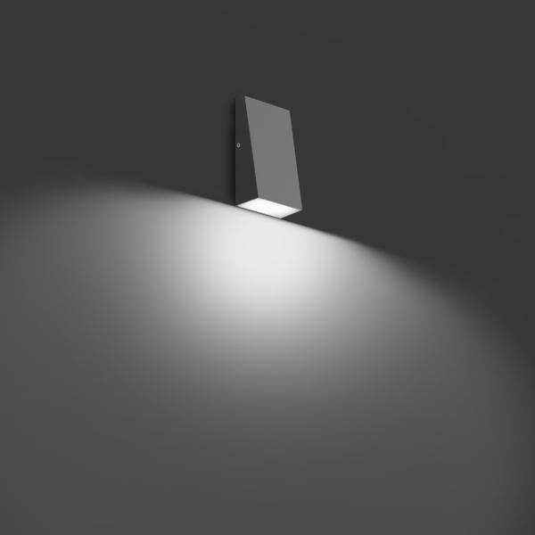 Brumberg 65031103 65031103 LED-Wandleuchte LED Grau