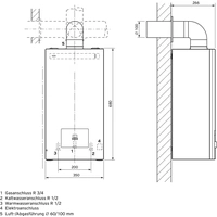 Vaillant turboMAG 115/1 E turboMAG 115/1 E Durchlauferhitzer A (A+ - F) elektronisch 20kW Vaillant turboMAG 115/1 E turboMAG 115/1 E Durchlauferhitzer A (A+ - F) elektronisch 20kW