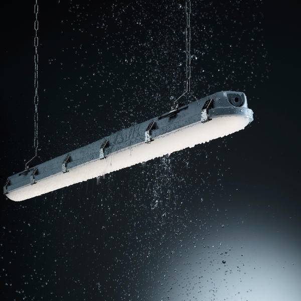 Brumberg 78913114 LED-Feuchtraumleuchte LED LED fest eingebaut 28W Weiß Grau