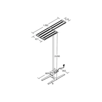 Brumberg 77423694AI 77423694AI LED-Standleuchte LED ohne Silber Brumberg 77423694AI 77423694AI LED-Standleuchte LED ohne Silber