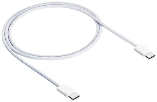Akyga USB-Kabel USB 2.0 USB-C® Stecker 1.00 m Weiß AK-USB-51