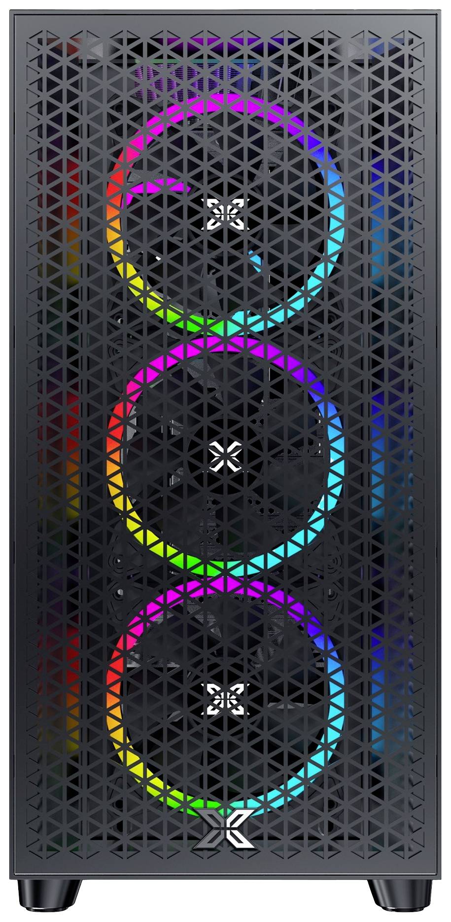 Xigmatek Gaming G Pro Midi-Tower Gaming-Gehäuse Schwarz Seitenfenster