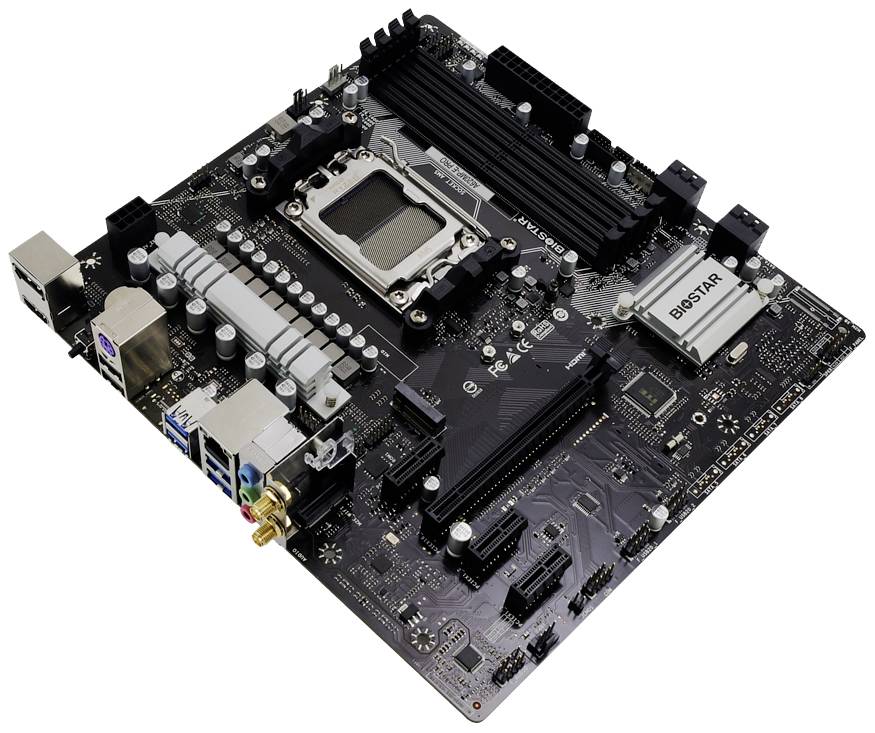 Biostar MB A620MP-E Pro A620 AM5 mATX AMD Sockel Ryzen Zen4 Micro/Mini/Flex-ATX