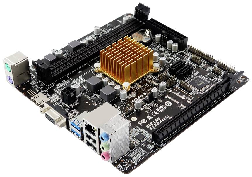BioStar A68N-2100K Mainboard mit CPU Sockel (PC) AMD® AM4 Formfaktor (Details) Mini-ITX Mainboard-Chipsatz AMD® A520