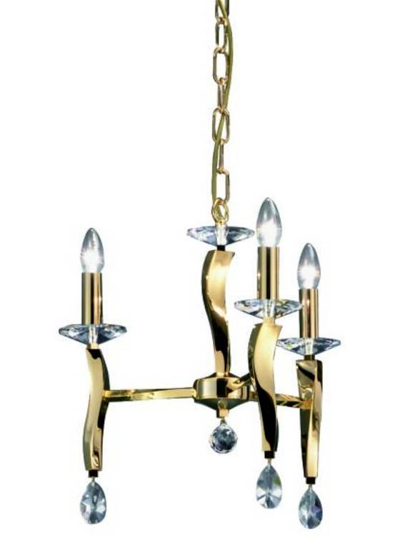Brumberg 859043 859043 Pendelleuchte Glühlampe E14 Gold
