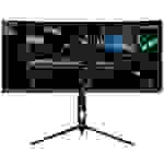 LC Power LC-M30UWFC Gaming Monitor EEK F (A - G) 74.9cm (29.5 Zoll) 2560 x 1080 Pixel 21:9 1 ms DisplayPort, HDMI®, Kopfhörer