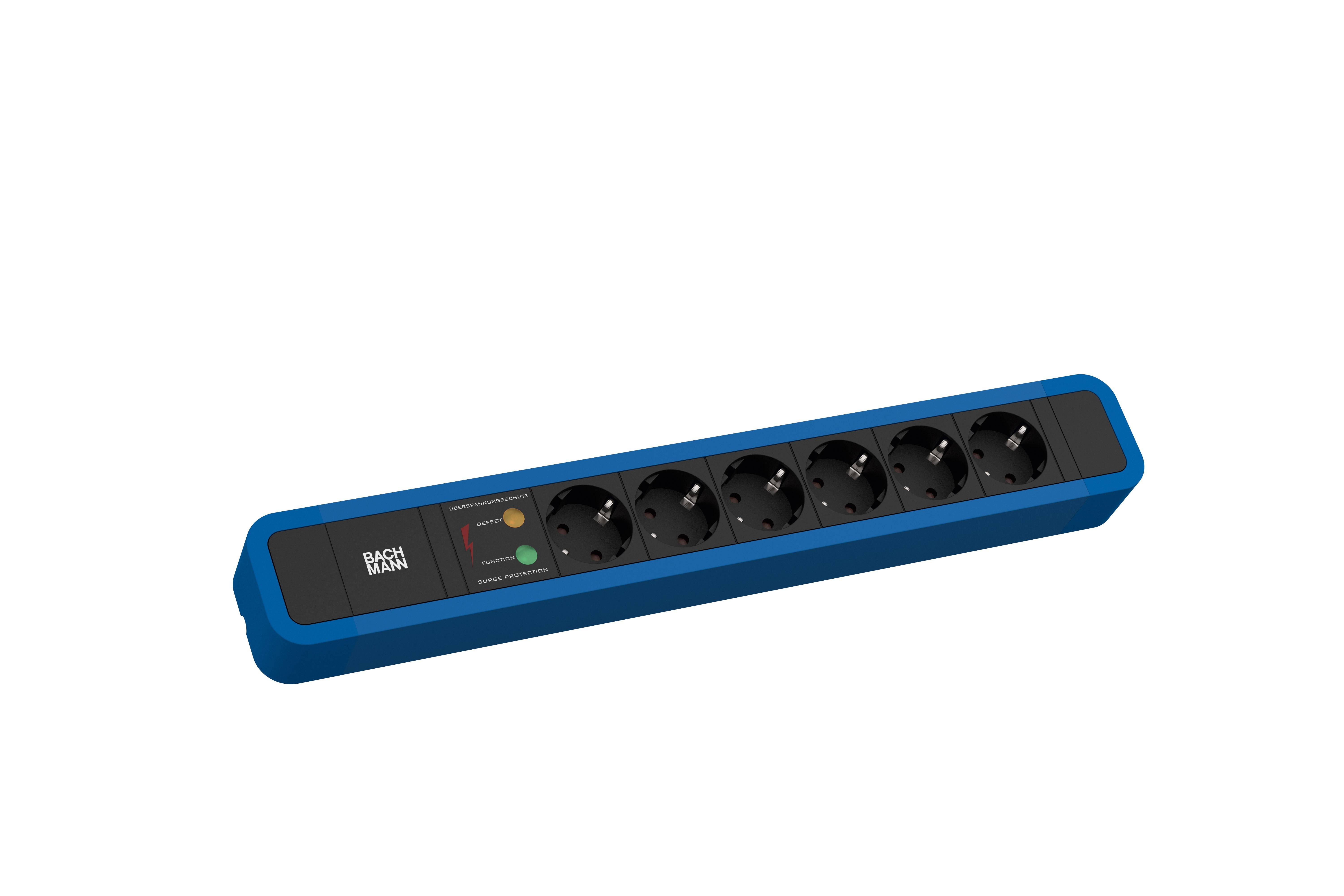 Bachmann 350303 Steckdosenleiste Blau 1St.